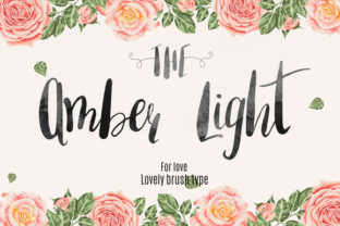 Amber Light: A Versatile Script Font for Web Design