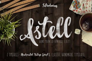 Astel Font Review: Vintage Script for Campaign Visuals