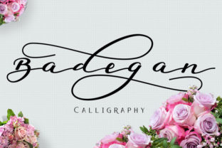 Badegan Calligraphy: A Modern Script Font for Web Design