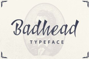 Badhead Font: Vintage Charm for Modern Marketing