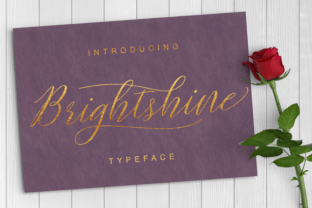 Brightshine Font: A Sleek Script for Elegant Campaigns