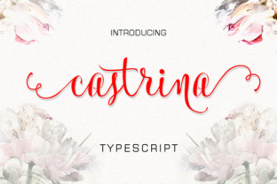 Castrina Font: Handwritten Script for Web Design