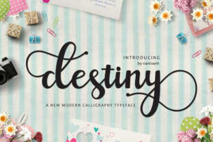 Destiny Font: Elevating Web Design with Modern Script