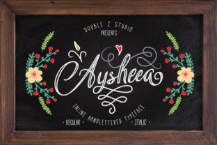 Elevate Your Editorial Design with Aysheea Font