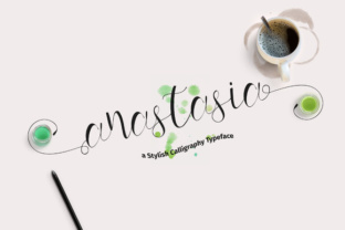Enhance Your Brand with Anastasia: A Stylish Script Font
