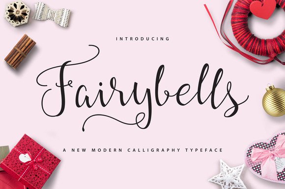 Fairybells Font: Elegant Calligraphy for Makers