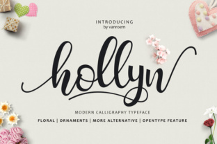 Hollyn Font: A Handwritten Typeface for Editorial Design