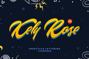 Kely Rose Font: A Tropical Script for Brand Identity