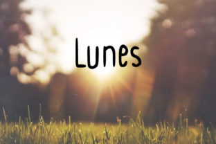 Lunes Font: Elevating Campaign Visuals with Script Amp