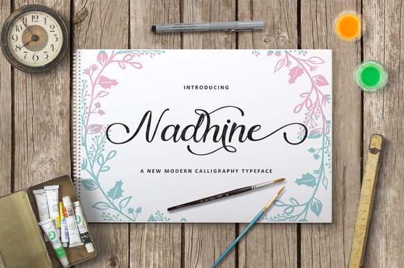 Nadhine Font: Elevating Editorial Design