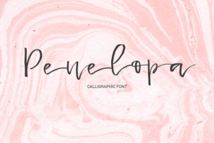 Penelopa Font: Elegant Script for Editorial Design