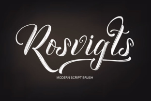 Rosvigts Brush Font: A Campaign Design Review