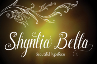 Shyntia Bella Font Review for Editorial Layouts