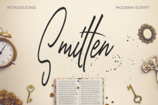 Smitten: A Modern Calligraphy Font for Elegant Campaigns