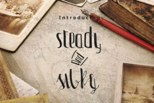 Steady Silky: The Perfect Handmade Script Font for Crafters
