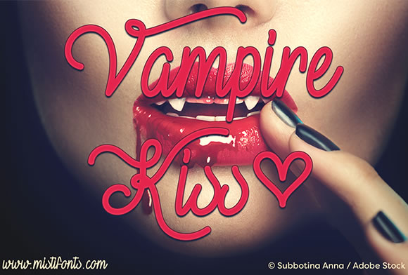 Vampire Kiss Font: A Designer’s Branding Test